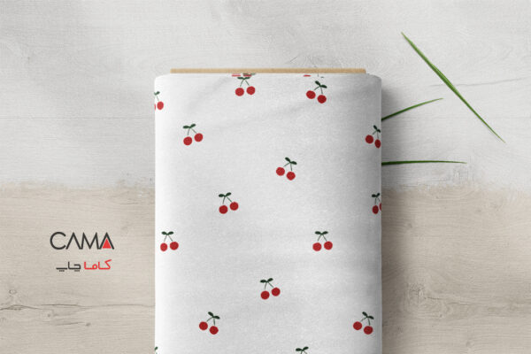 پارچه طرح گیلاسی |کد A8 - تصویر 2