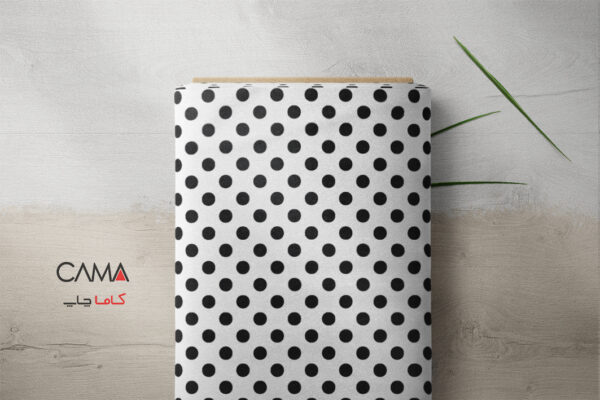پارچه طرح خال خال ریز | کد A99 - تصویر 4