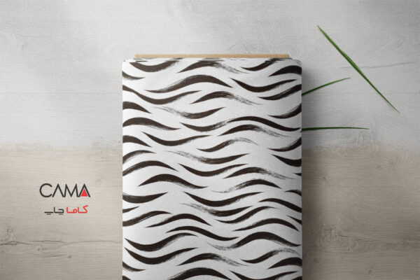 پارچه طرح زبرا 5 | کد B42 - تصویر 2
