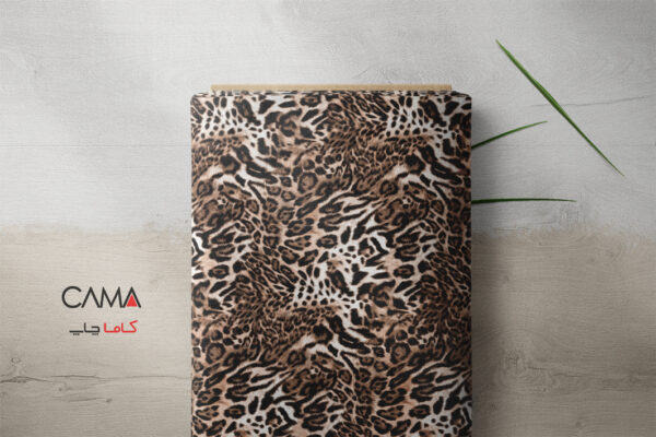 پارچه طرح پلنگی 10 | کد B77 - تصویر 2