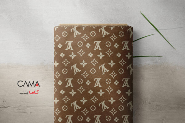 پارچه طرح لویی ویتون LV | کد B81 - تصویر 2